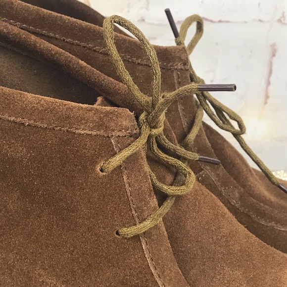 Bjorndal: Womens Suede Wedge Booties boots -Sz:11 - Picture 4 of 9